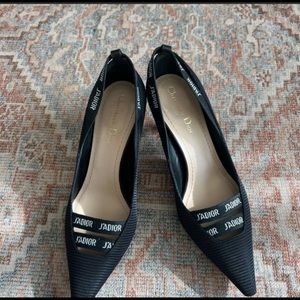Christian Dior black pumps